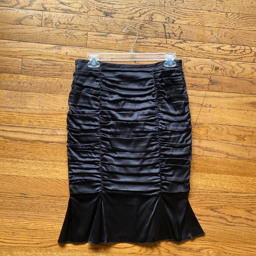 Black Midi Skirt